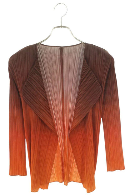 PLEATS PLEASE Gradation Pleated Cardigan Multi Size L