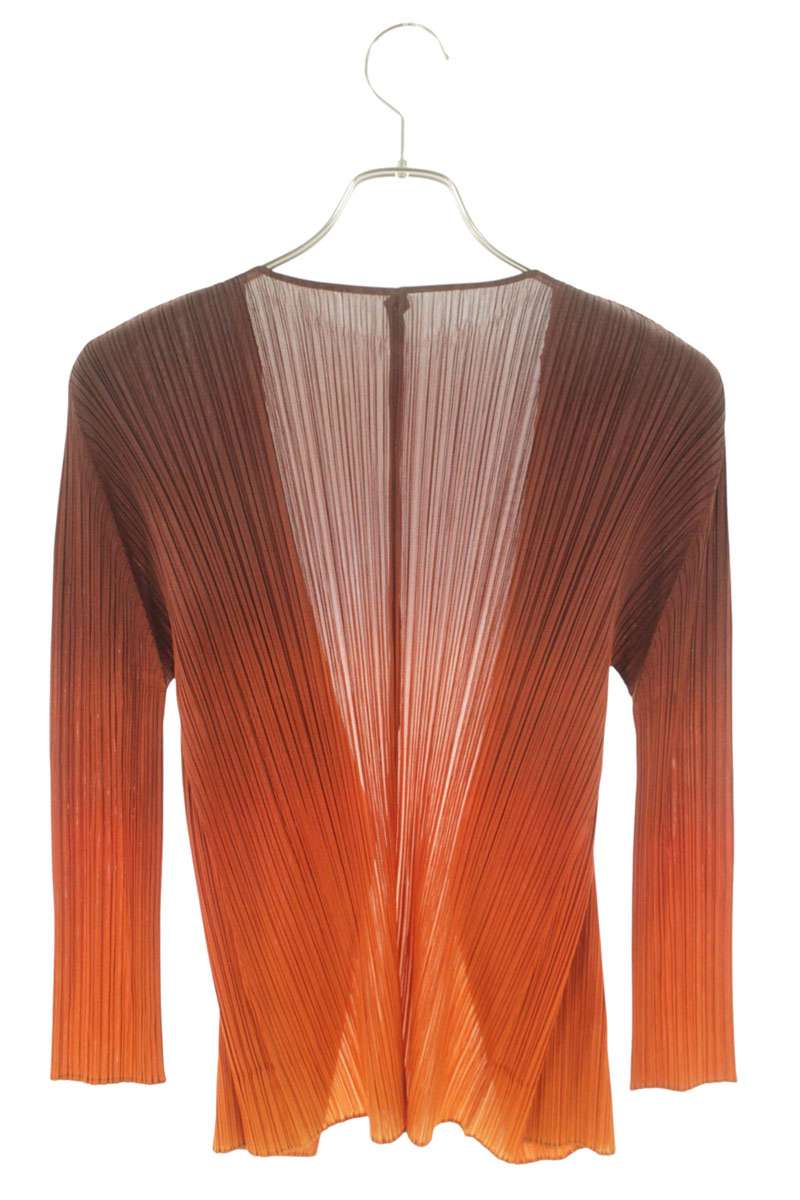 PLEATS PLEASE Gradation Pleated Cardigan Multi Size L