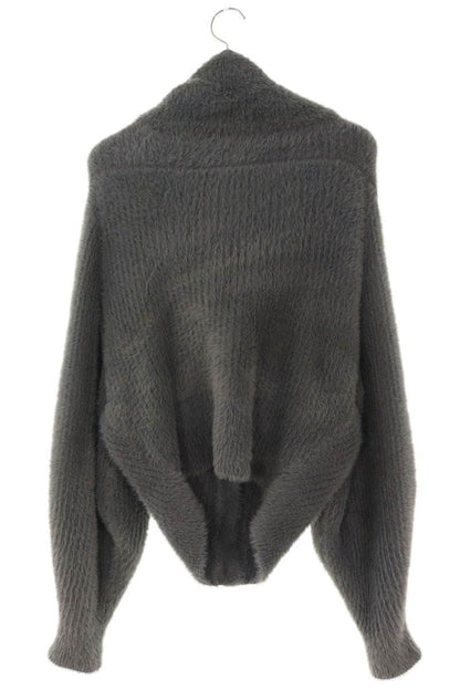 JOHN LAWRENCE SULLIVAN Gray High-Neck Cardigan Size ONE