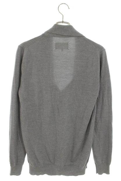 Maison Margiela Harmony Ribbon Cardigan Gray Wool Size S