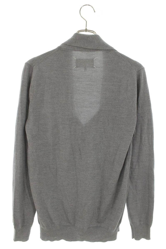 Maison Margiela Harmony Ribbon Cardigan Gray Wool Size S