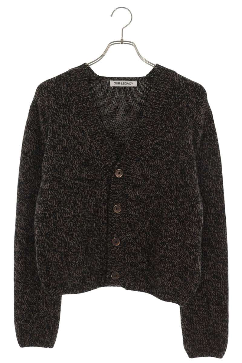 Our Legacy 25AW Mixed Wool Academy Cardigan Brown Size 34