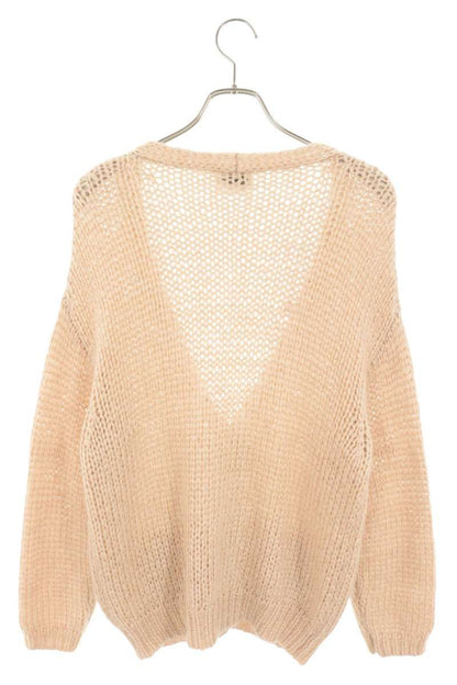 Japanese Brand Cashmere Silk Mohair Blend Pink Cardigan