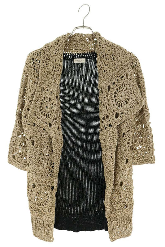 DRIES VAN NOTEN Embroidered Knit Cardigan Size M