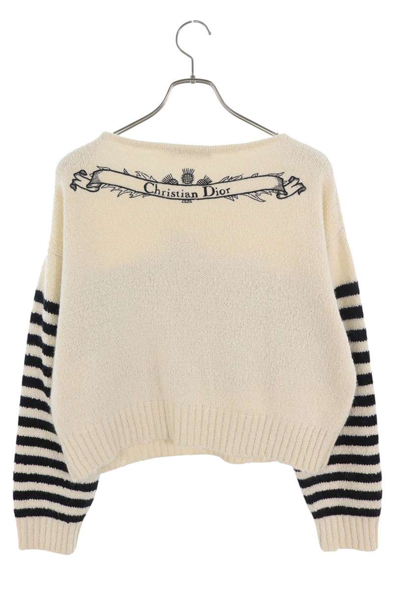 Christian Dior Toile de Jouy White Black Size 36