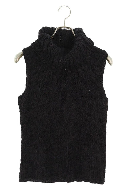 Chrome Hearts Patched Sleeveless Sweater Black Size M