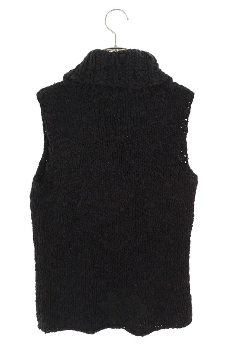 Chrome Hearts Patched Sleeveless Sweater Black Size M