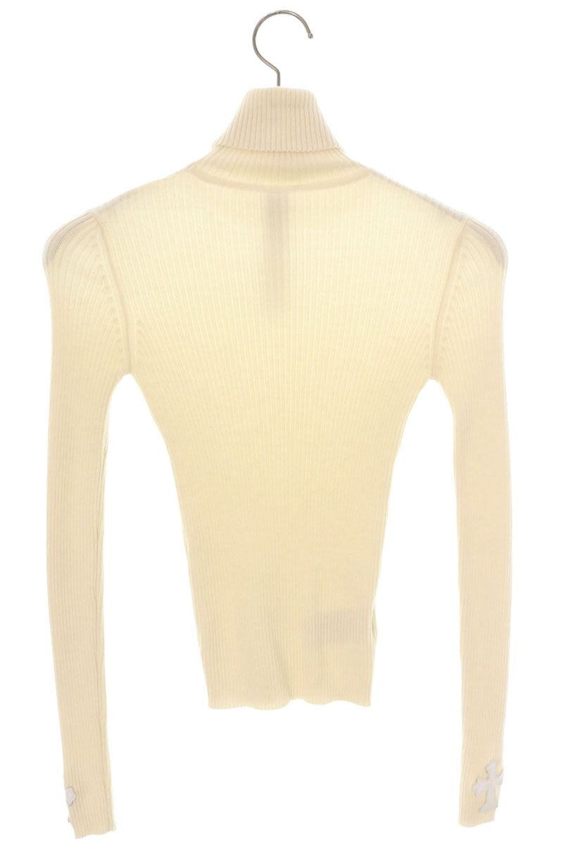 Chrome Hearts Cross Patch Turtleneck Sweater Size XS