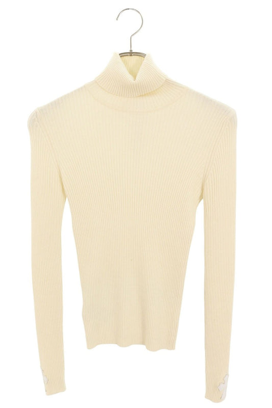 Chrome Hearts Cashmere Cross Patch Sweater Beige Size M