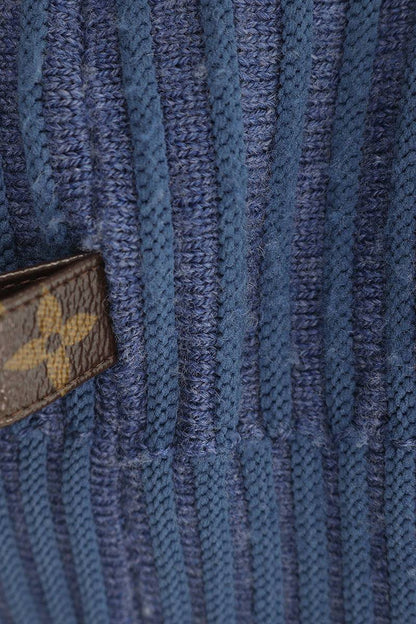 Louis Vuitton Blue Arm Detail Crewneck Sweater Size XS