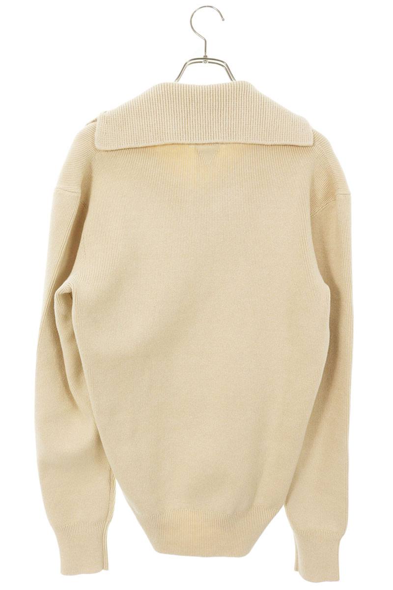 Bottega Veneta Midweight Linen Knit Sweater Beige Size M