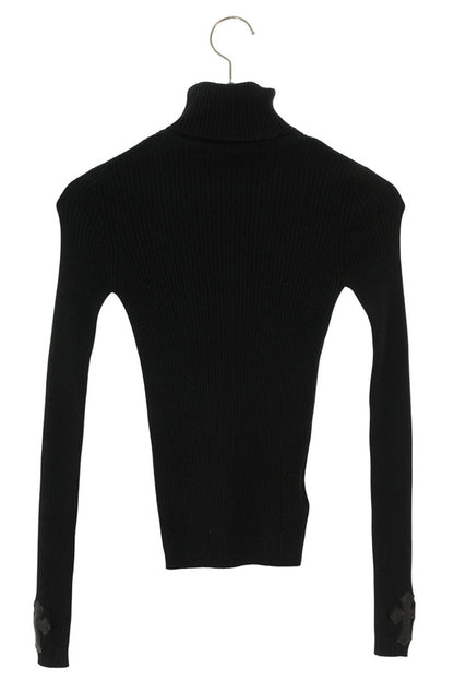 Chrome Hearts Sleeve Cross Patch Turtleneck Black Size XS