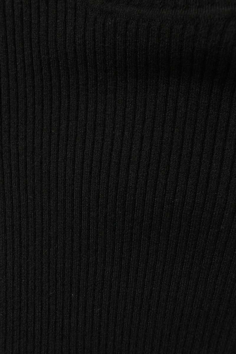 Chrome Hearts Sleeve Cross Patch Turtleneck Black Size XS