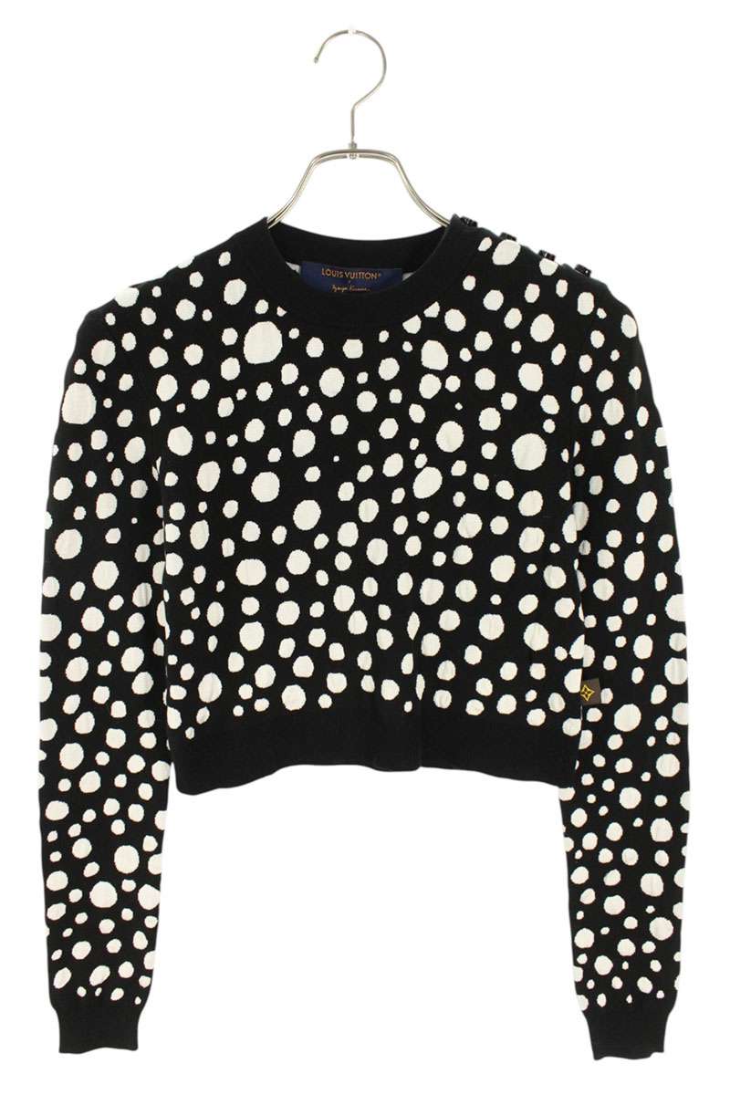 Louis Vuitton 23SS x Yayoi Kusama Dot Knit Sweater Size XS