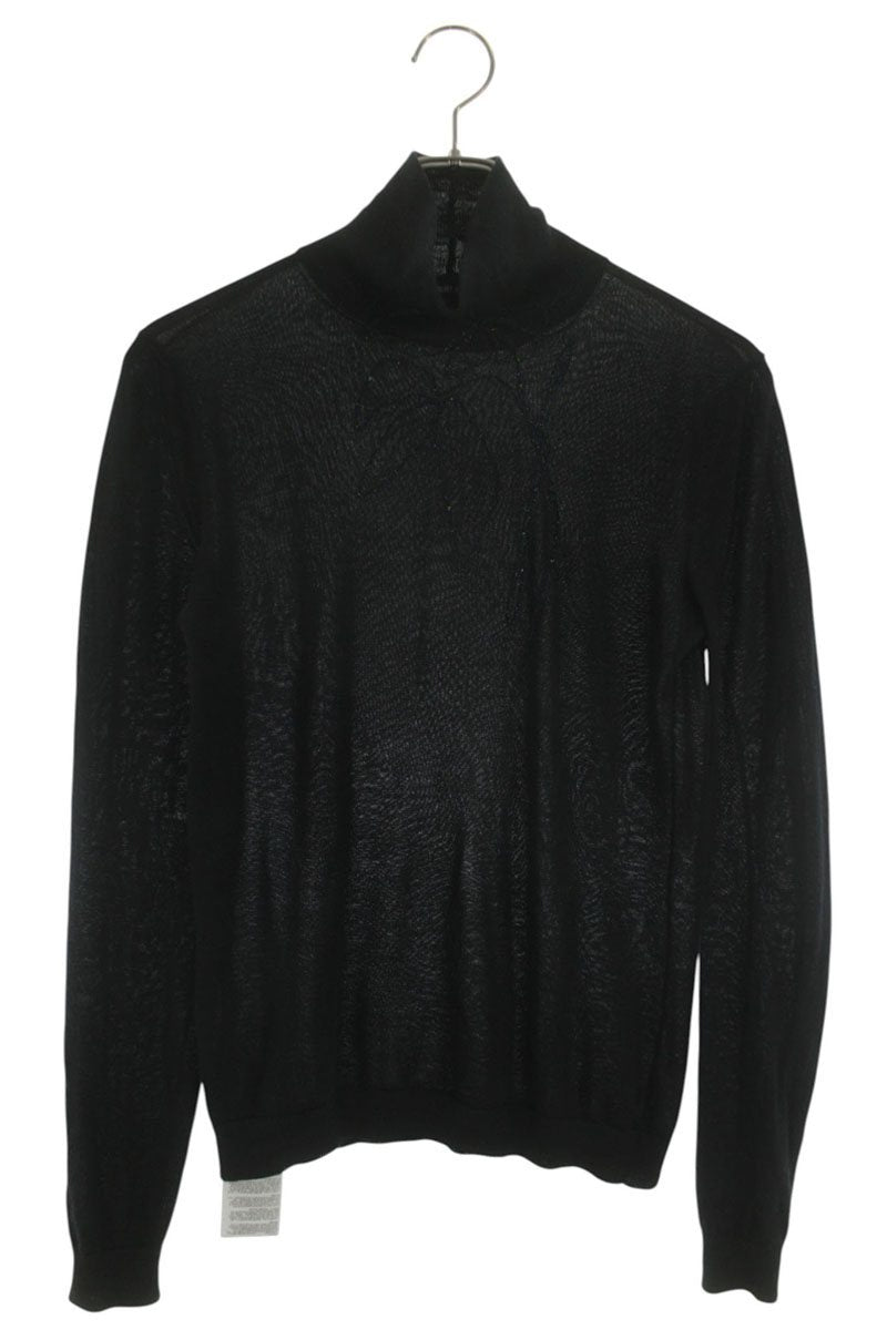 Giorgio Armani Embroidered Cashmere Neck Sweater Size 38