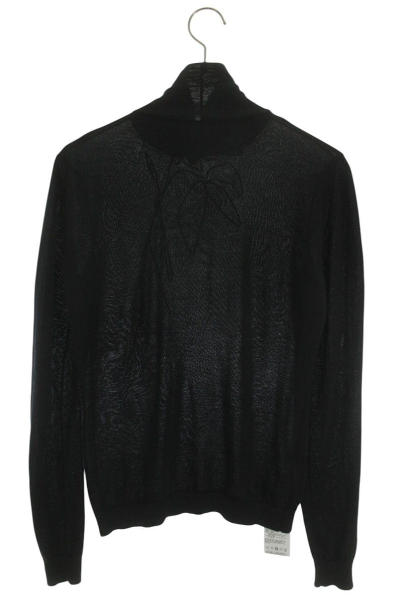Giorgio Armani Embroidered Cashmere Neck Sweater Size 38