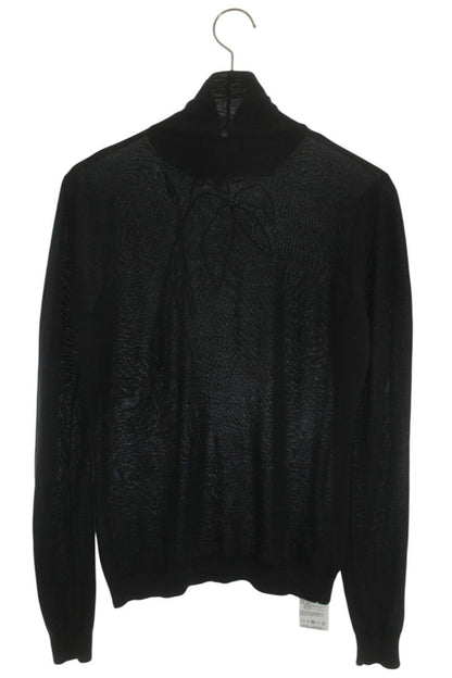 Giorgio Armani Embroidered Cashmere Neck Sweater Size 38
