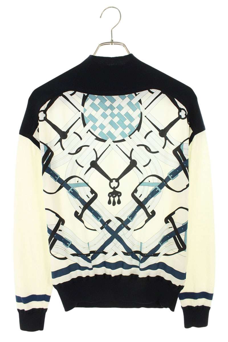 Hermes MORS A JOUETS DETOURE Silk Wool Sweater Size 34