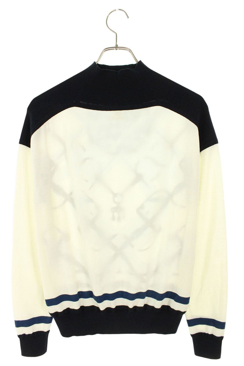 Hermes MORS A JOUETS DETOURE Silk Wool Sweater Size 34