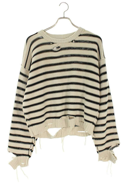Maison Margiela 23SS Distressed Cotton Sweater Size S