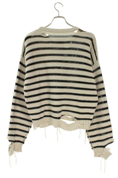 Maison Margiela 23SS Distressed Cotton Sweater Size S
