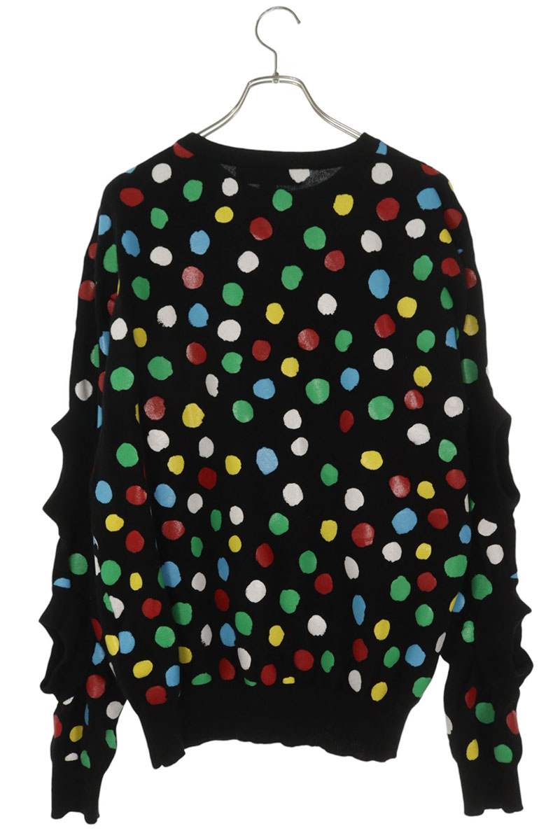 Louis Vuitton 23SS Armhole Design Dot Sweater Black Size XL