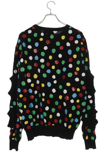 Louis Vuitton 23SS Armhole Design Dot Sweater Black Size XL