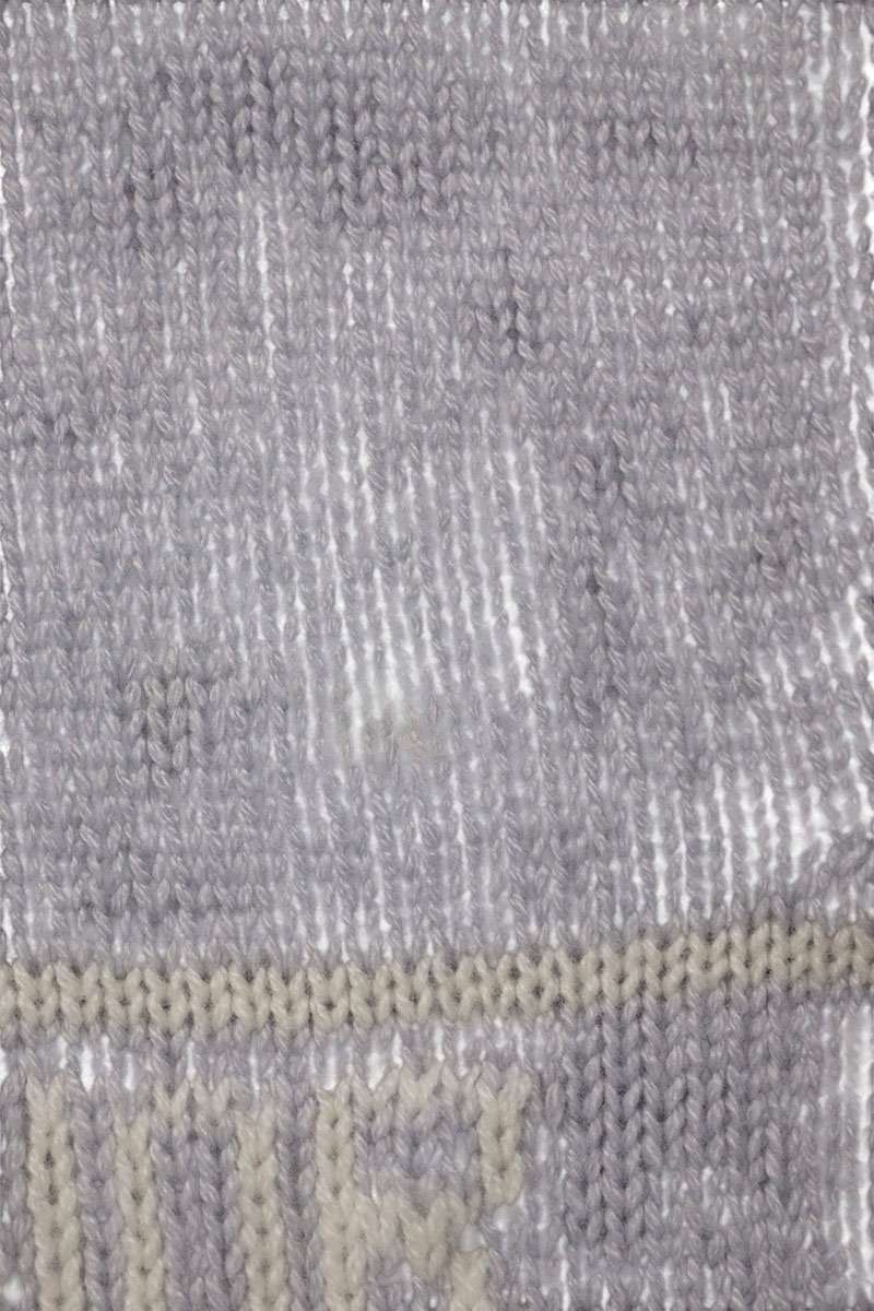 Dior Light Blue Logo Cashmere Sleeve Sweater Size 34