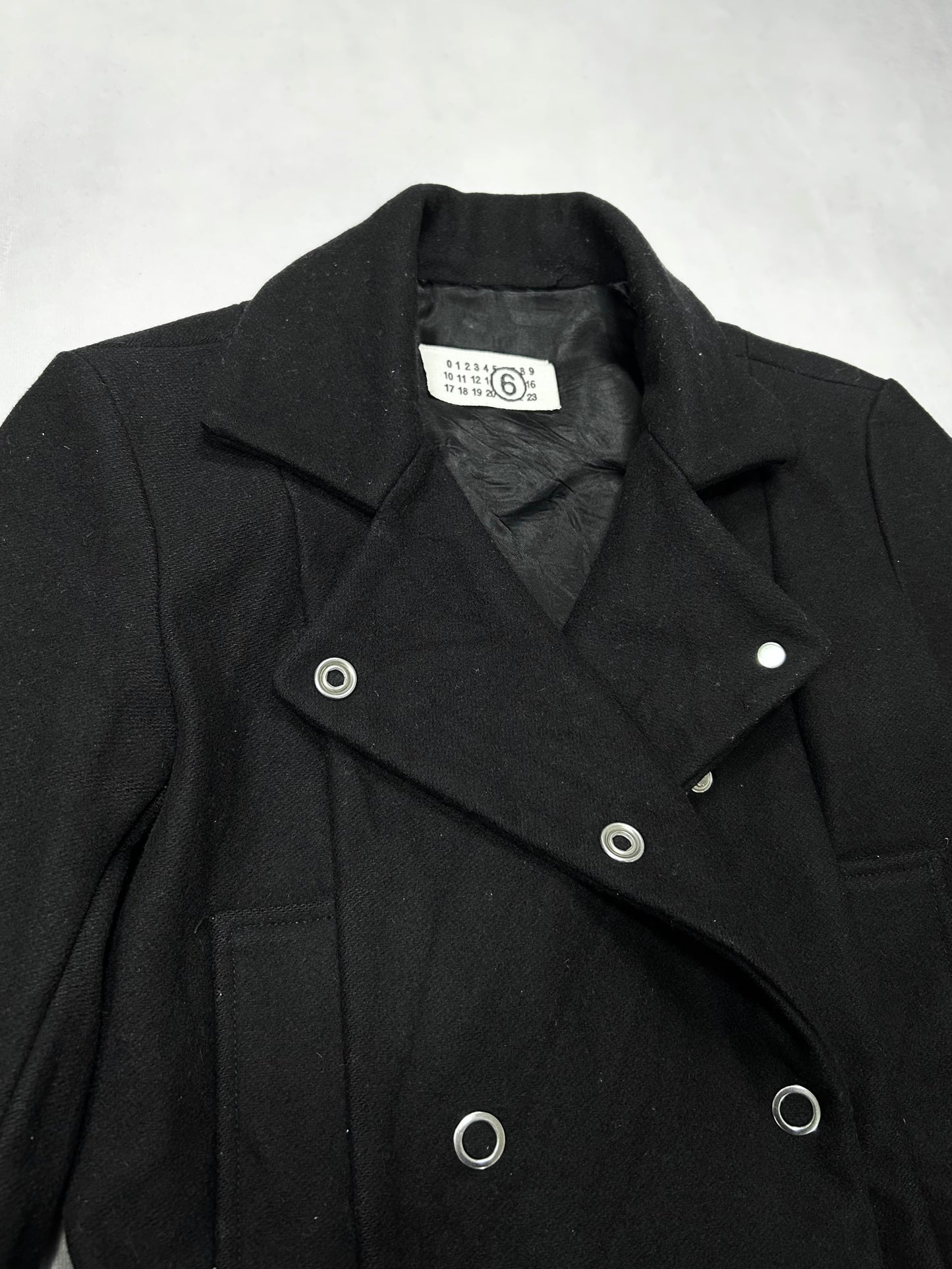Maison Margiela (FW06) Cut Off Cropped Pea Coat Size 38