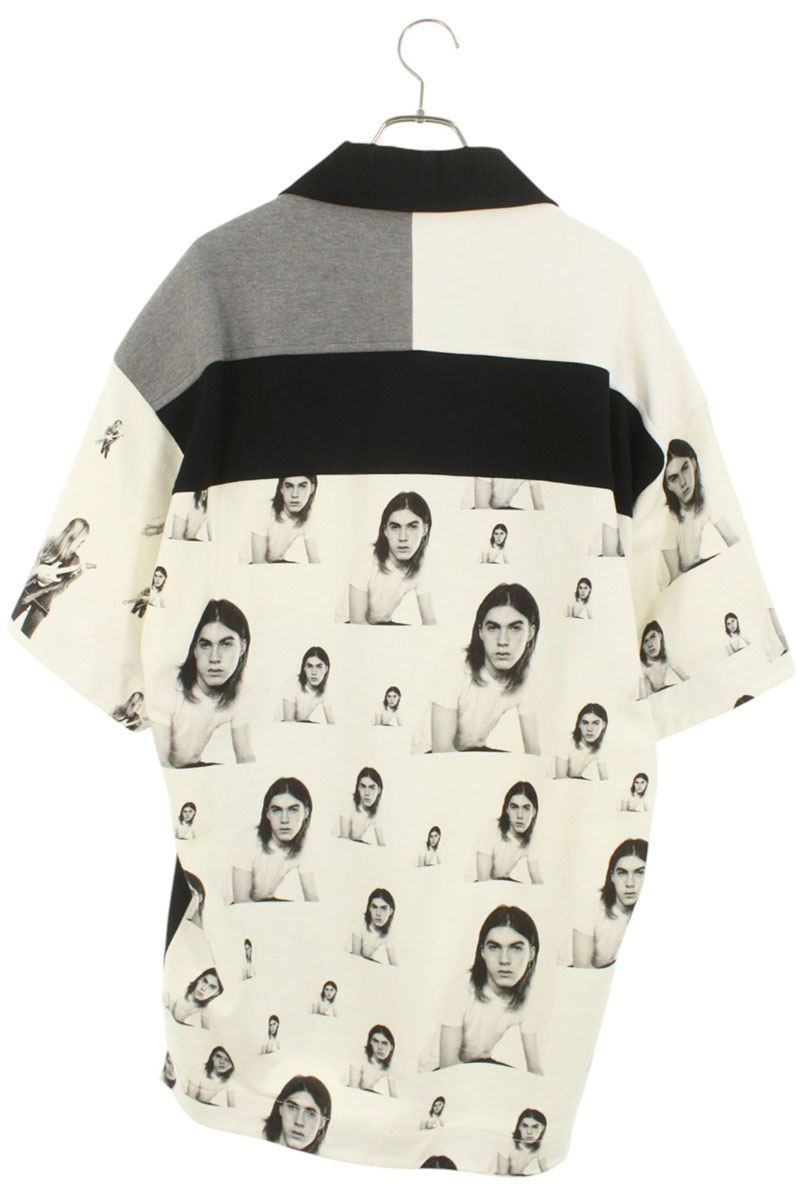 Louis Vuitton 22AW DS Photo Print Oversized Polo Size S
