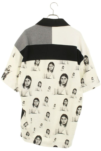 Louis Vuitton 22AW DS Photo Print Oversized Polo Size S