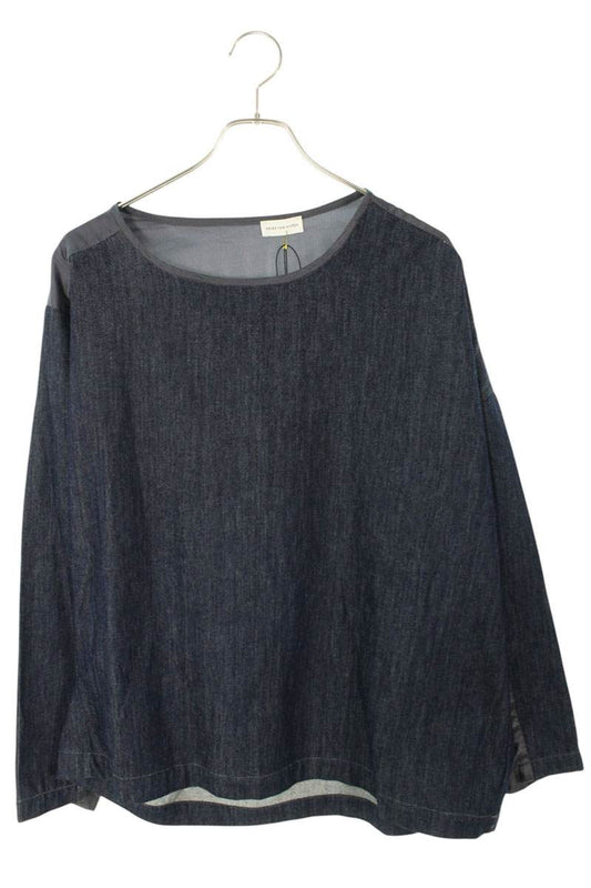 Dries Van Noten CAIAS Denim Pullover Top Size 36