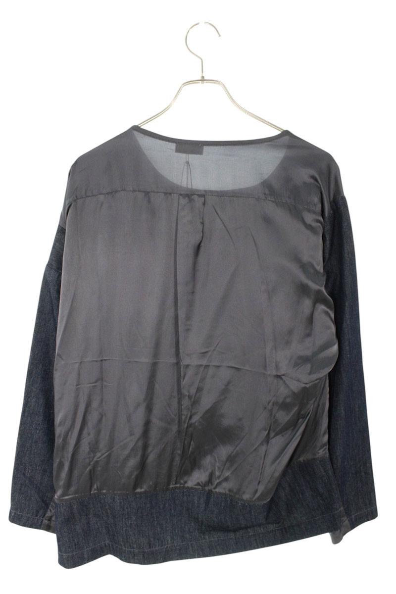 Dries Van Noten CAIAS Denim Pullover Top Size 36