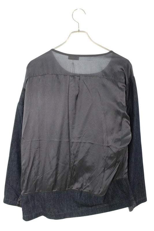 Dries Van Noten CAIAS Denim Pullover Top Size 36