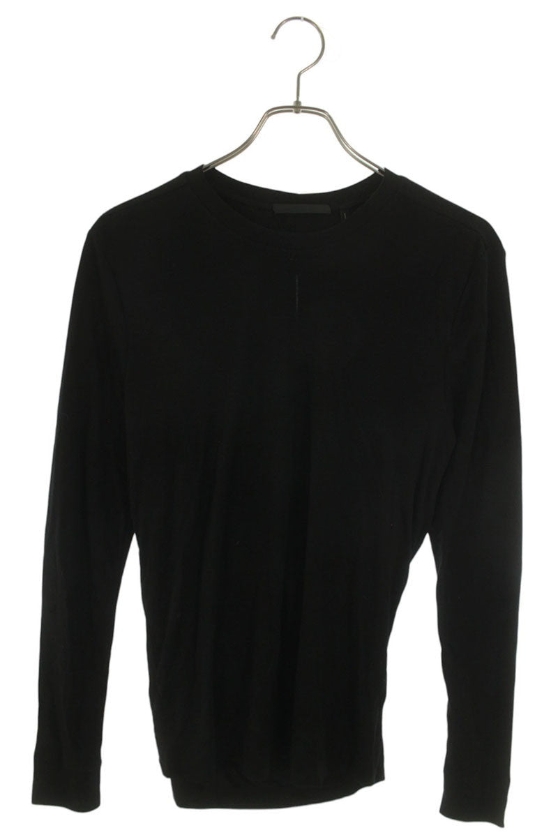 Helmut Lang Black Tencel Back Cutout Sleeve Shirt Size XS