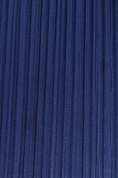 Issey Miyake Pleats Please Pleated Long Top Blue Size 4