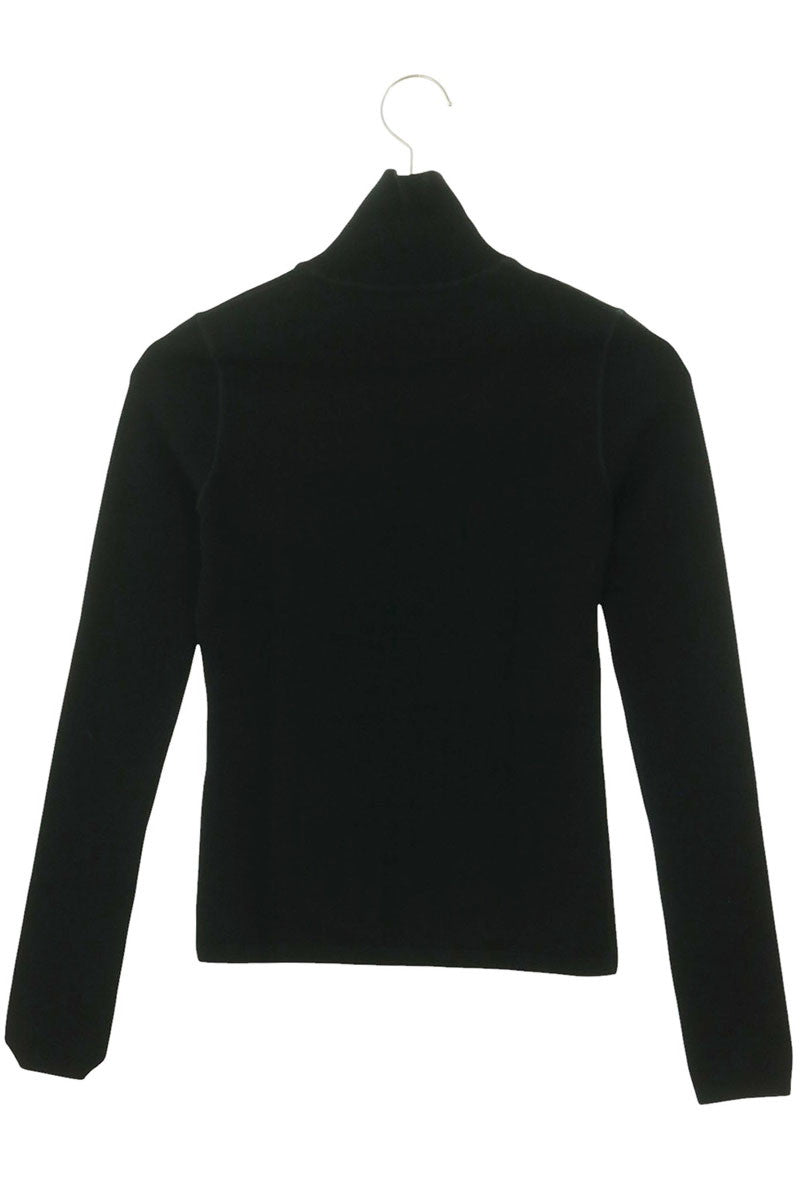 Alexander Wang Logo Patch Long Sleeve High Neck Top Size XS