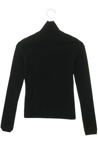 Alexander Wang Logo Patch Long Sleeve High Neck Top Size XS