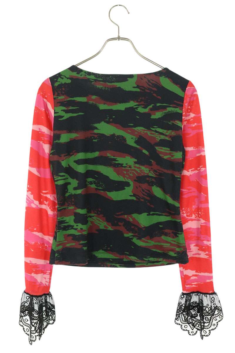 Chopova Lowena Heart Trim Multi Long Sleeve Top Size S