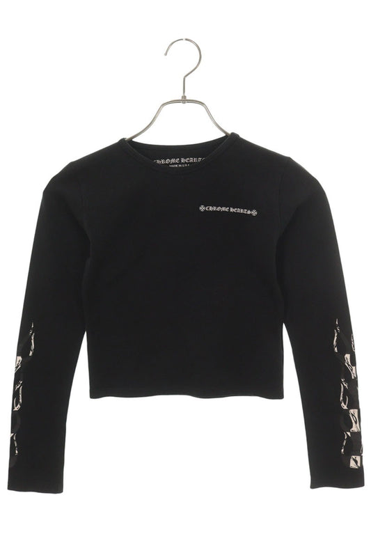 Chrome Hearts 99EYES Fire Print Long Sleeve Cutsew Size S