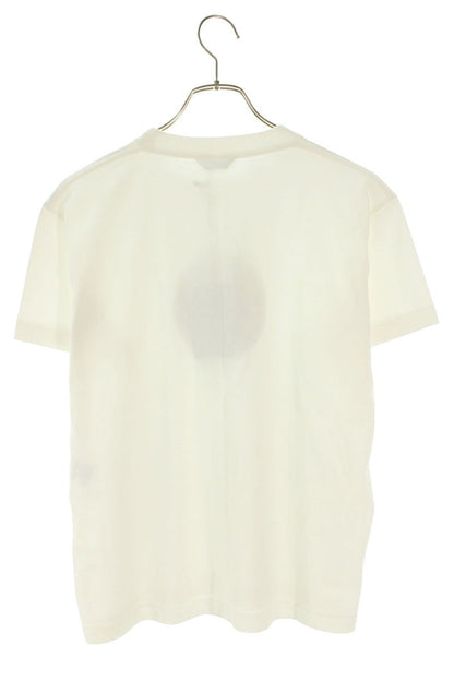 Balenciaga 20AW BB Logo Print T-Shirt White Cotton Size XL