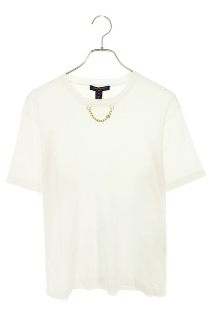 Louis Vuitton LV Chain Cotton T-Shirt 23SS White Gold Size M