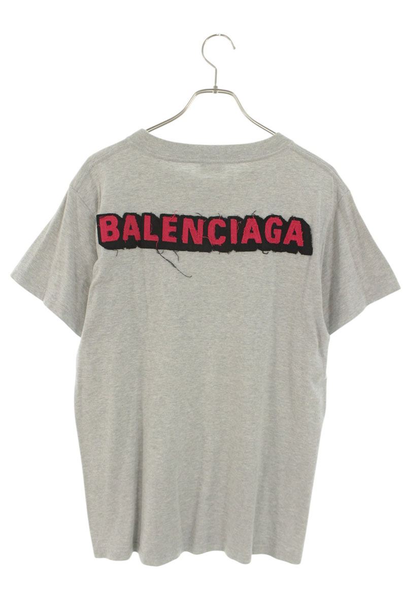 Balenciaga Back Logo Patch T-Shirt Size M