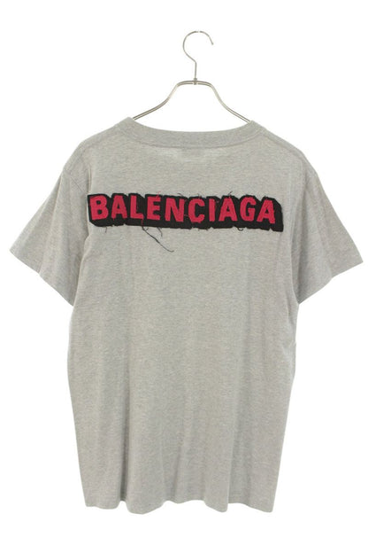 Balenciaga Back Logo Patch T-Shirt Size M