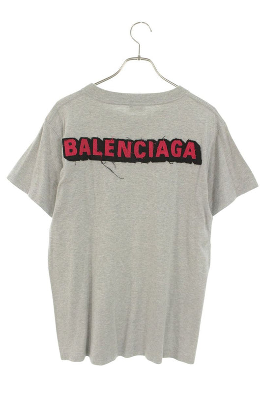 Balenciaga Back Logo Patch T-Shirt Size M