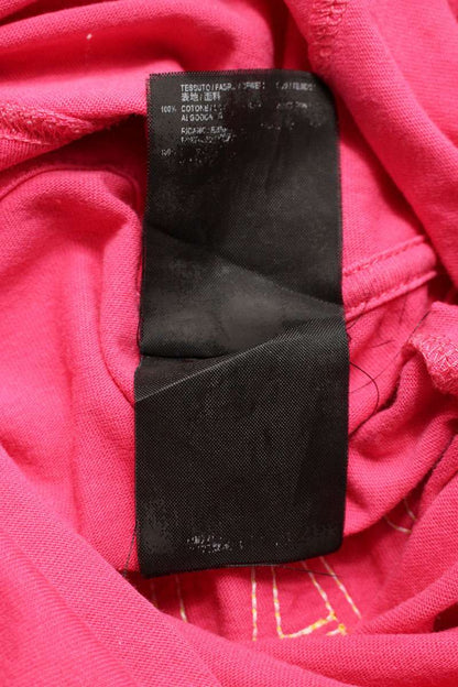 Balenciaga Pink Back Logo Patch T-Shirt Size M