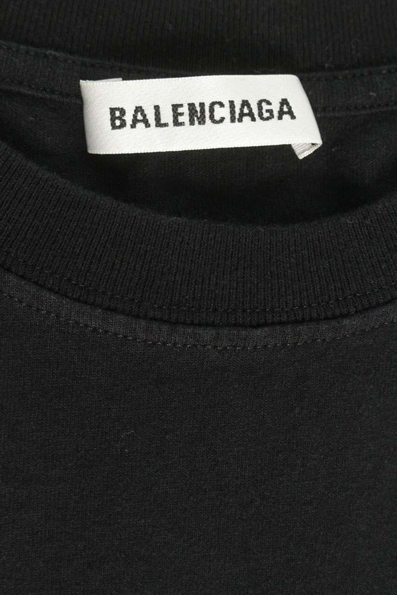 Balenciaga 19SS YOU ARE THE WORLDT Black Cotton Size M