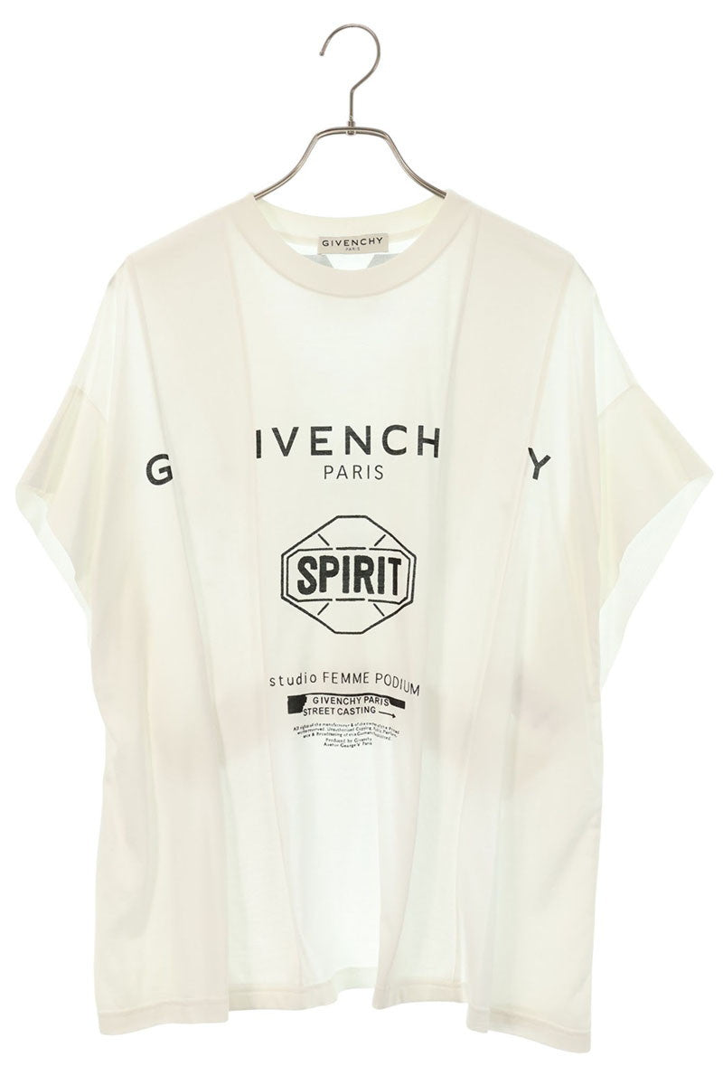 Givenchy Reconstructed Logo Print T-Shirt Size XS