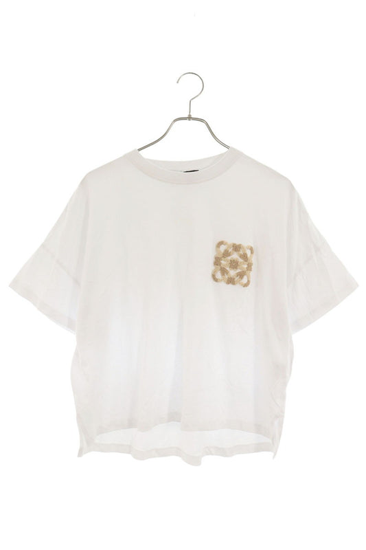 Loewe White Anagram Cotton T-Shirt Size S