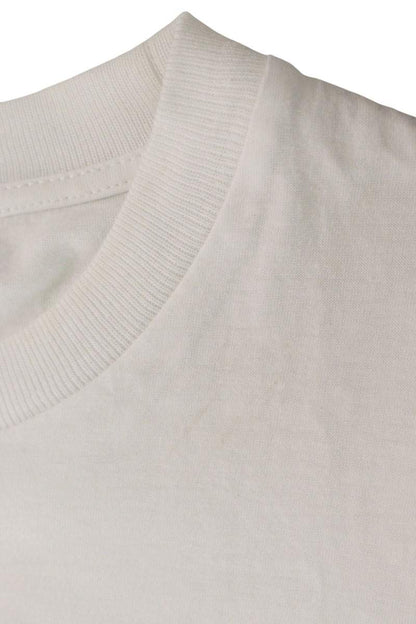Prada White Front Patch Logo T-Shirt Size S
